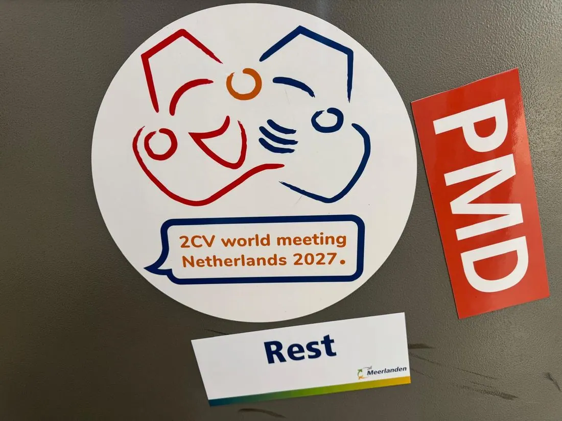 Meerlanden — Magneetplaten voor afvalcontainers (PMD / Rest)